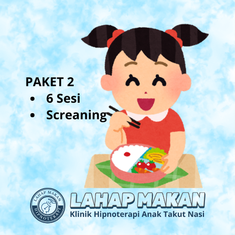 Hipnoterapi Anak Takut Nasi Paket 2